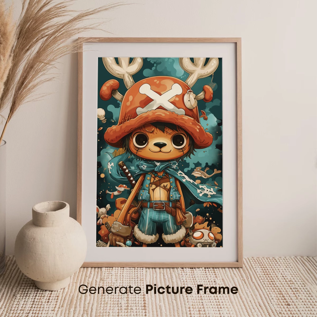 Adventurous Otter Pirate: A Whimsical Anime Fusion - Image 7