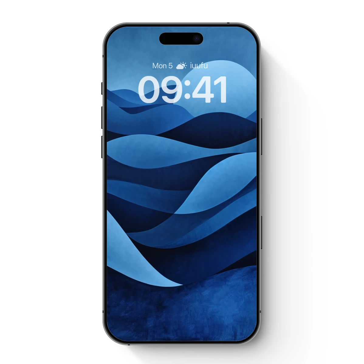 Moonlit Ocean Waves: A Monochromatic Serenade