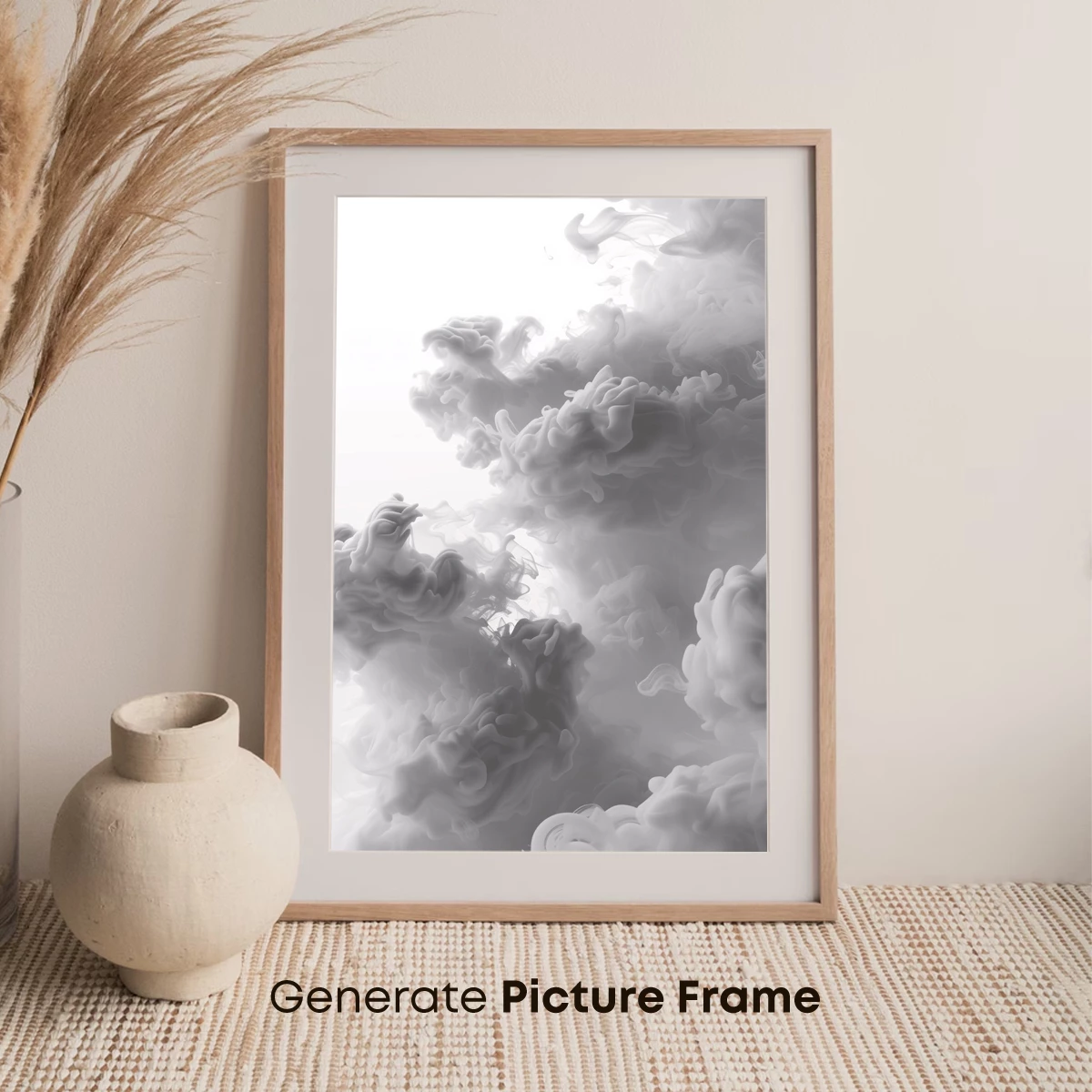 Ethereal Smoke Symphony: Monochrome Mist Dynamics - Image 7