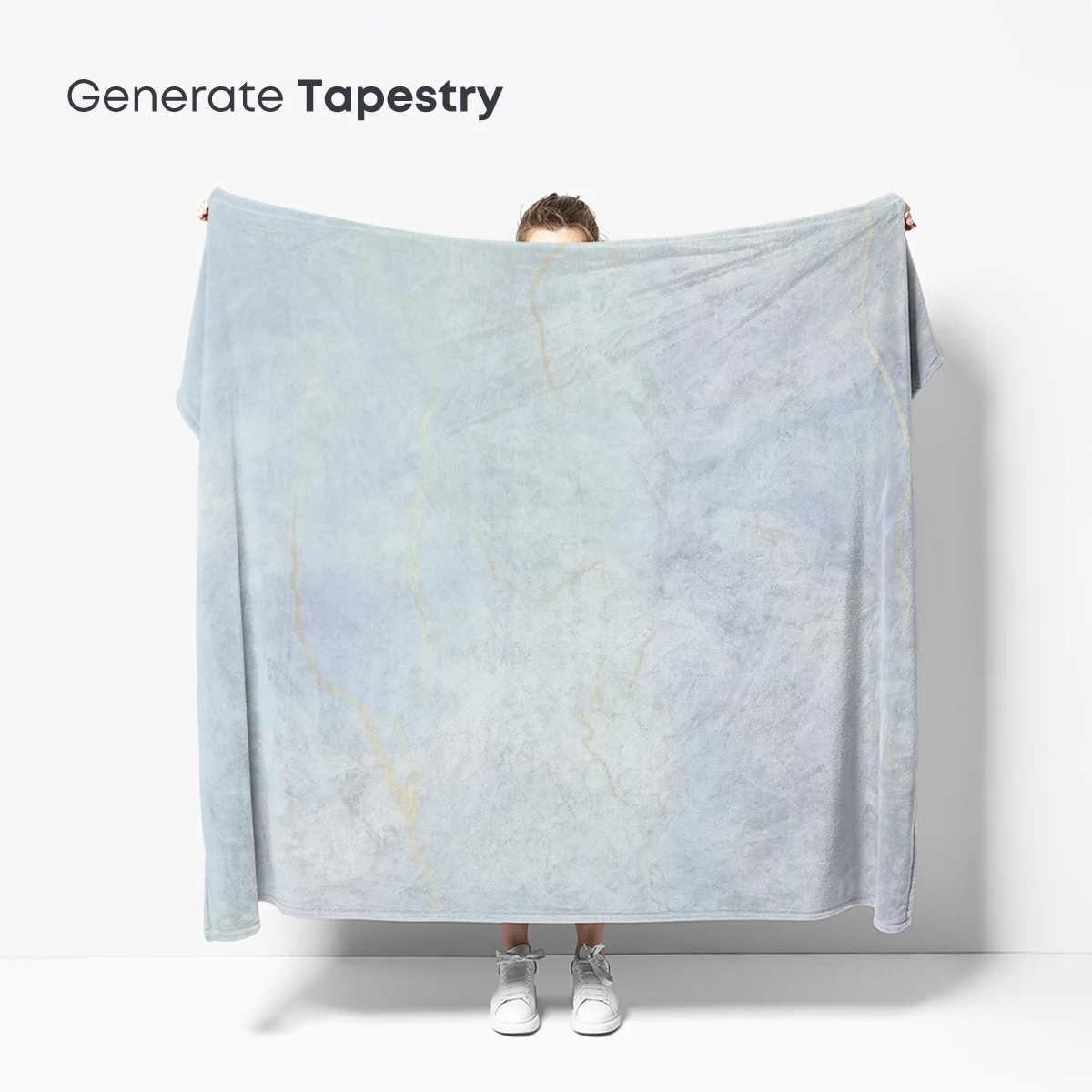 Ethereal Marble Veins: Golden Threads in Pastel Dreams - Image 5