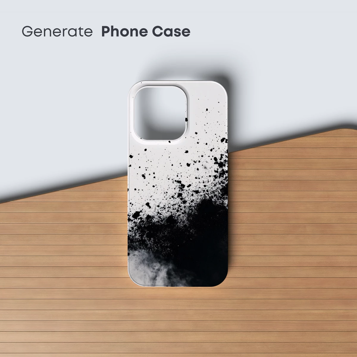 Ink Splash Elegance: Monochrome Chaos in Motion - Image 3