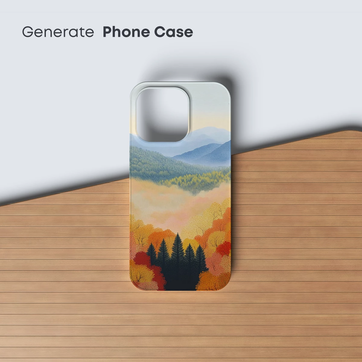 Autumnal Peaks: A Misty Forest Symphony - Image 3