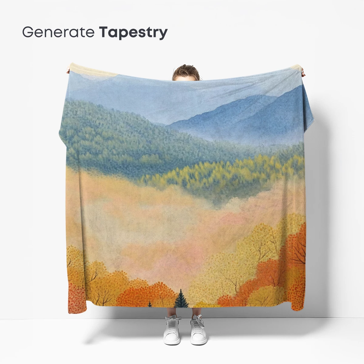 Autumnal Peaks: A Misty Forest Symphony - Image 5