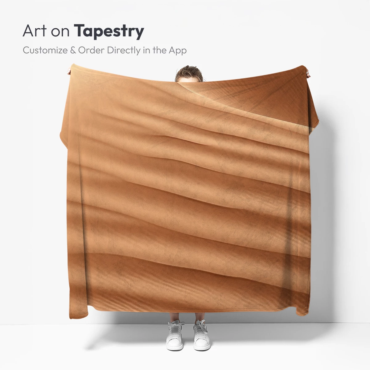 Desert Dunes in Golden Hues - Image 5