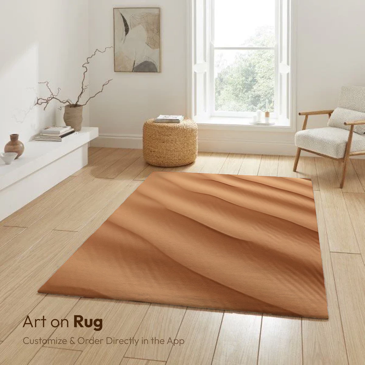 Desert Dunes in Golden Hues - Image 6