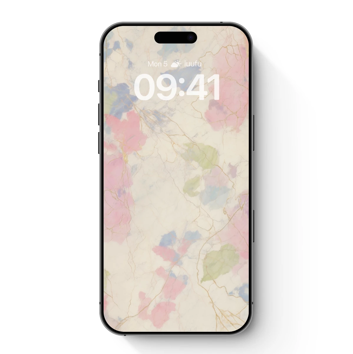 Marble Veins in Pastel Symphony