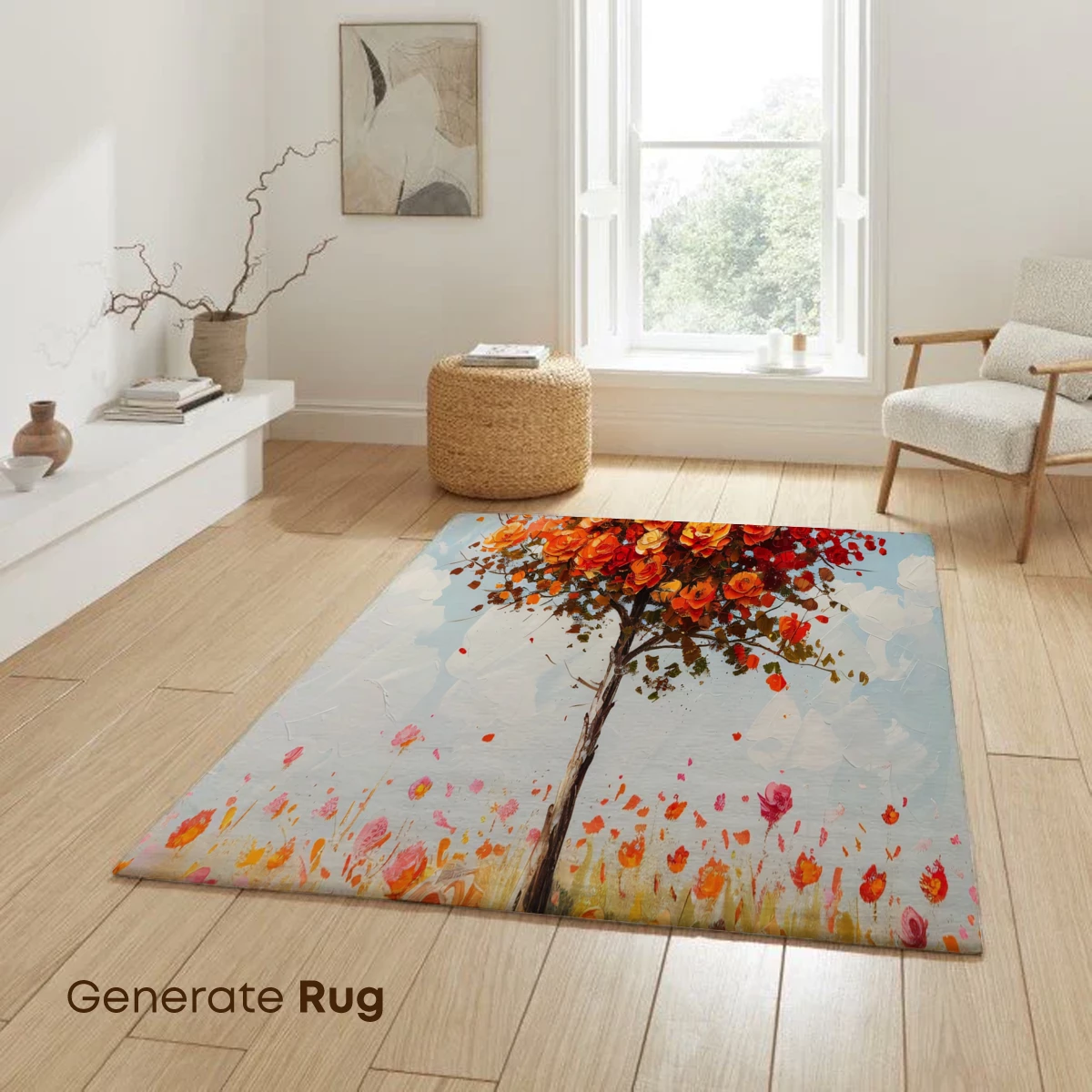 Blossom Tree in Floral Symphony - Image 6