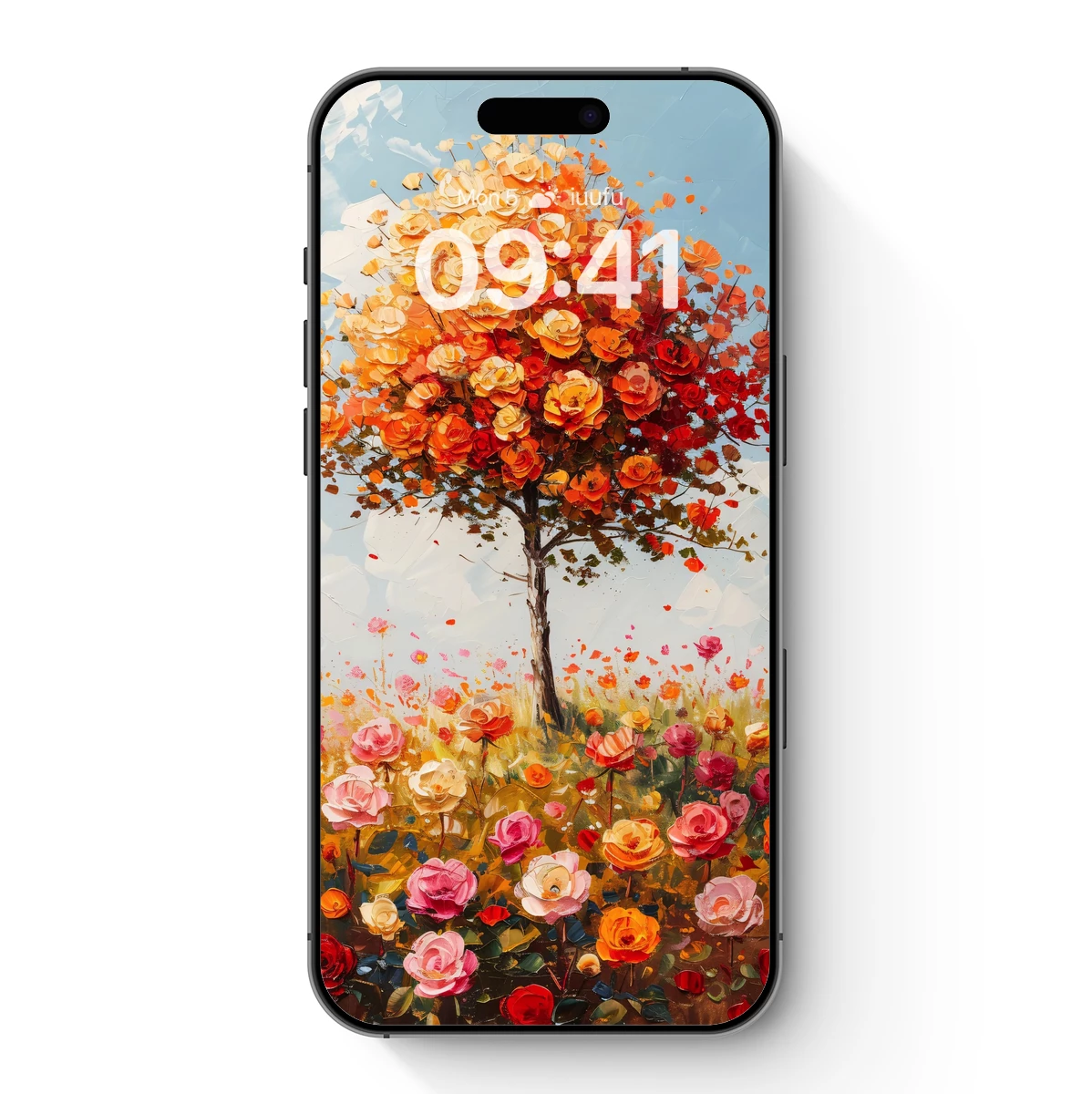 Blossom Tree in Floral Symphony