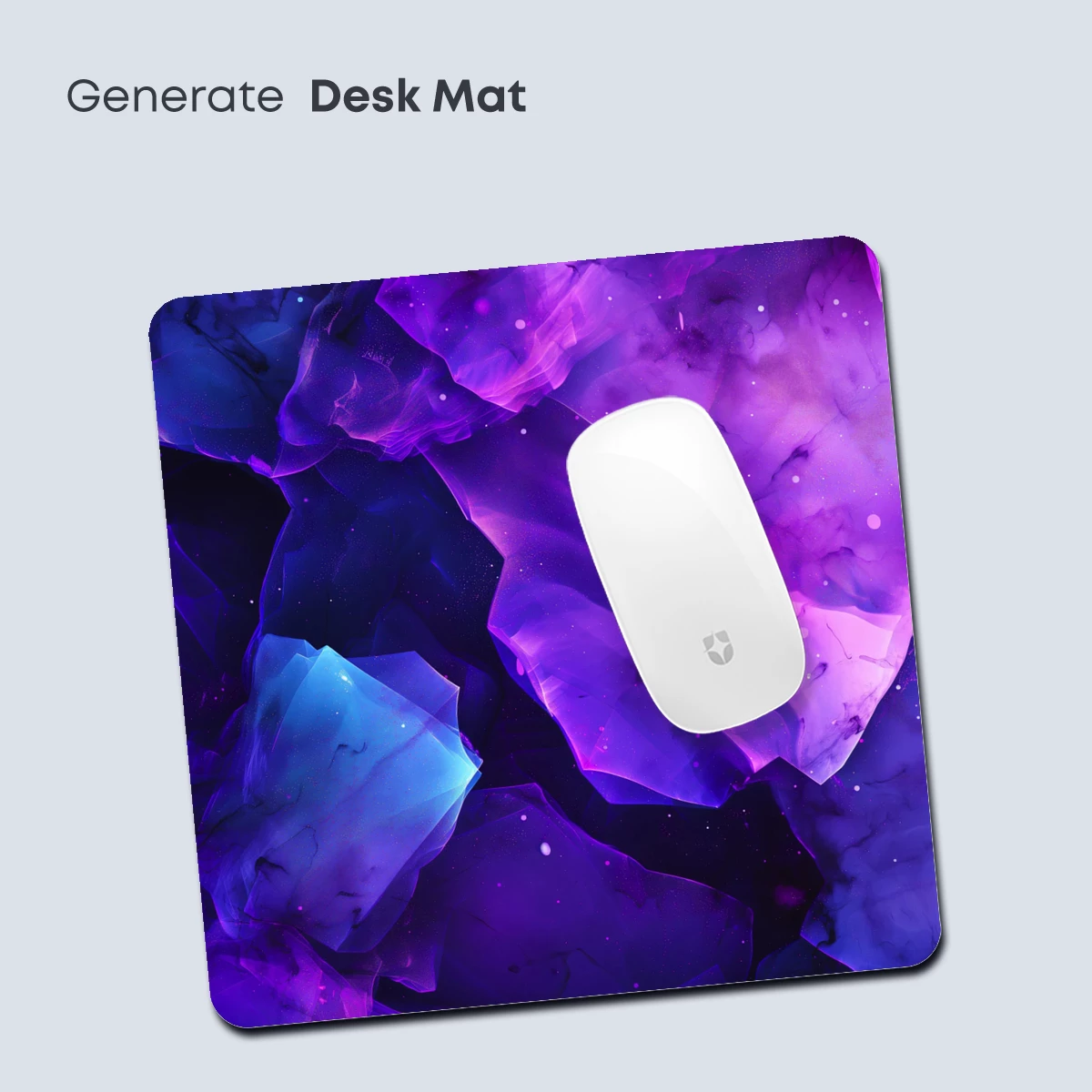 Galactic Crystal Nebula: A Symphony of Purple and Blue Hues - Image 4