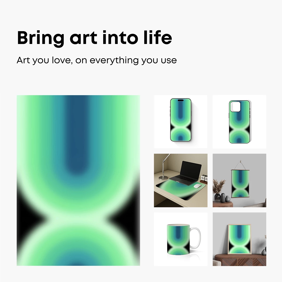 Ethereal Infinity Loop: Abstract Gradient Art - Image 2