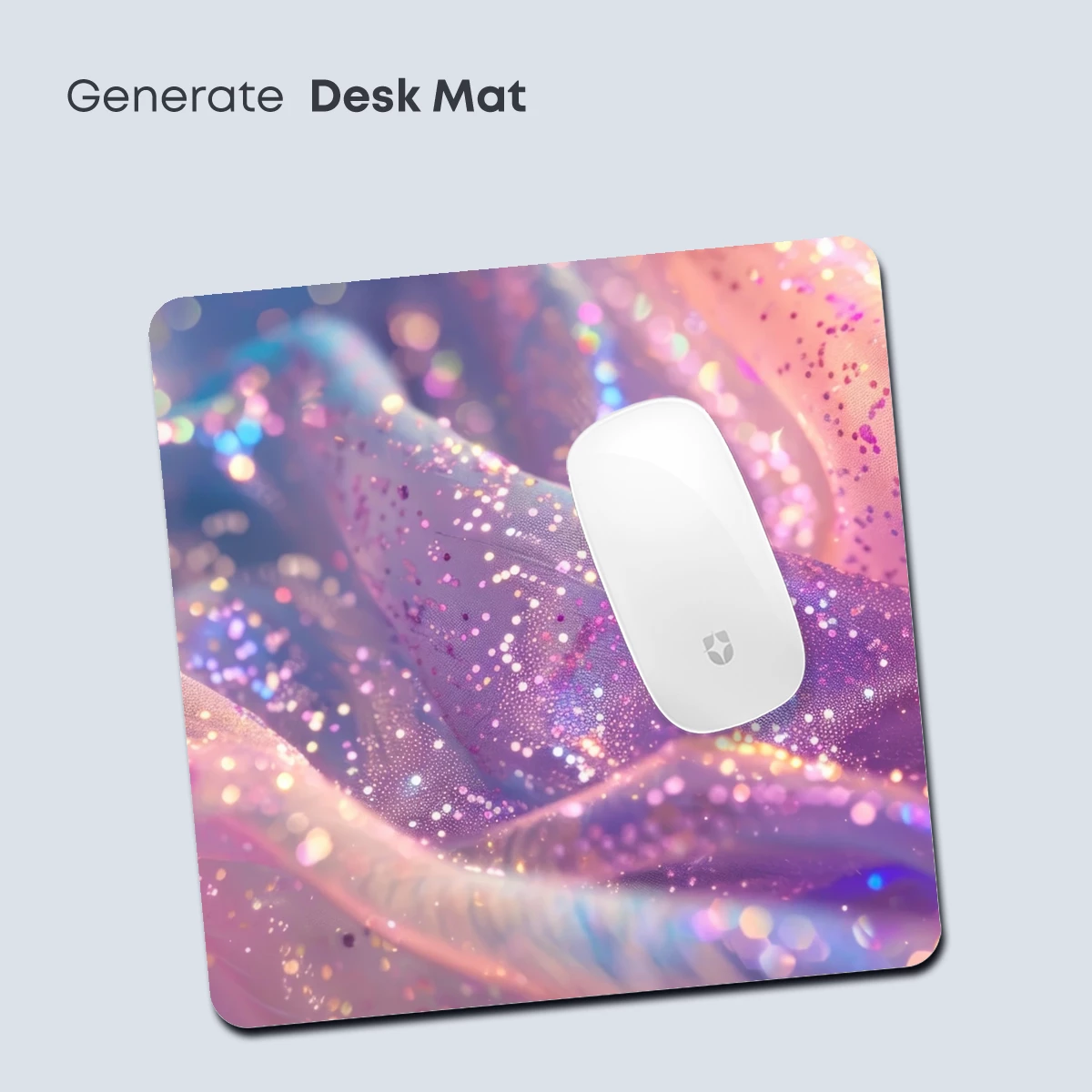 Iridescent Fabric Dream: Glittering Waves of Color - Image 4