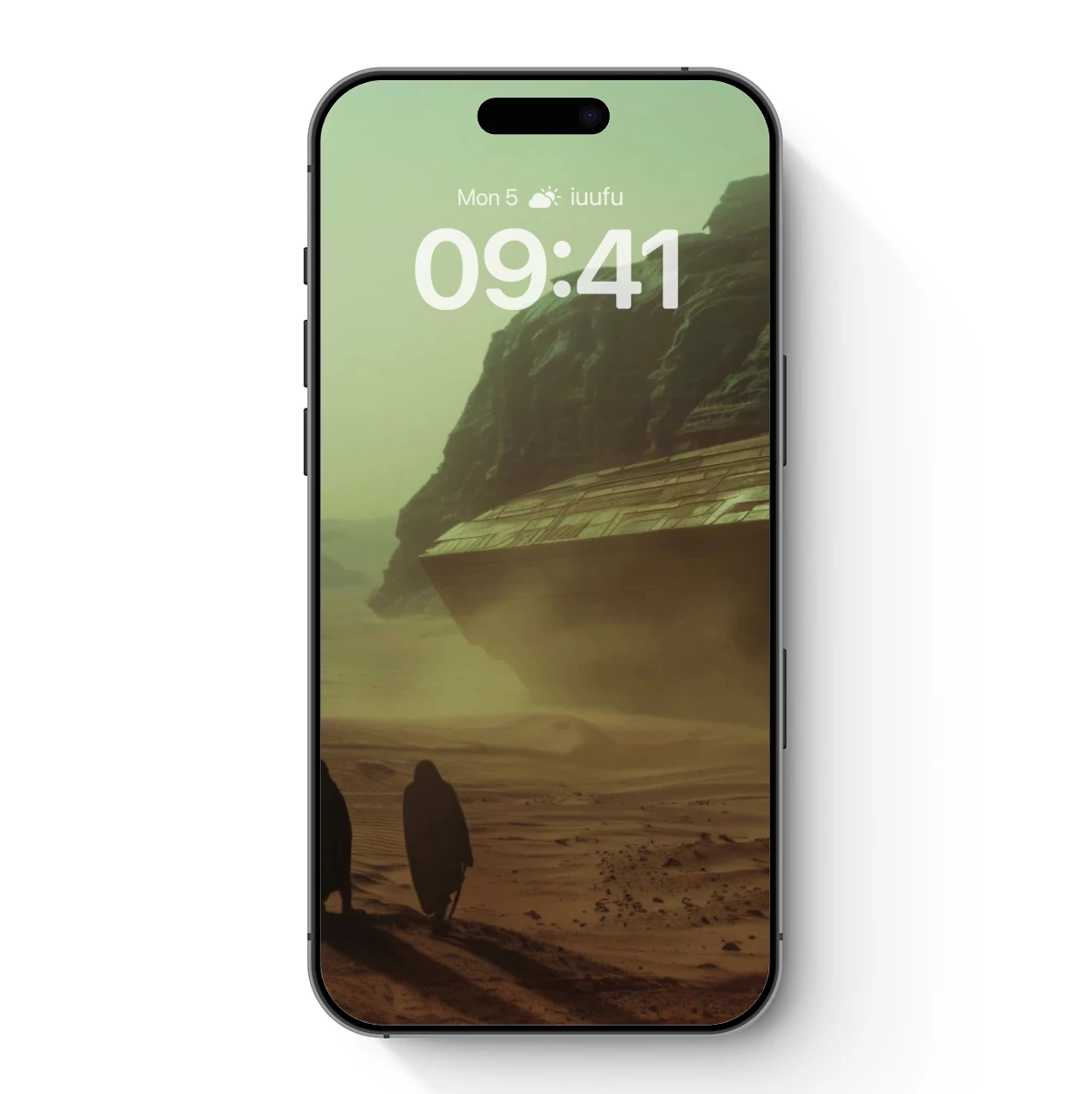 Desert Pilgrims: Dusty Odyssey Under Sunlit Cliffs