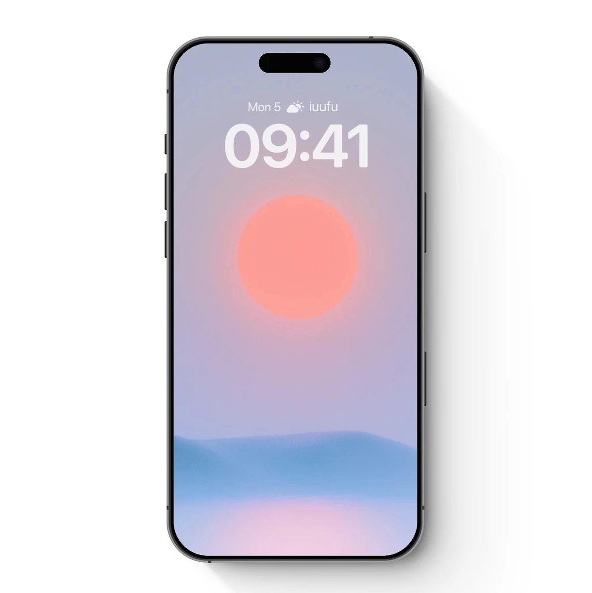 Foggy Dawn: Serene Sun Over Misty Hills