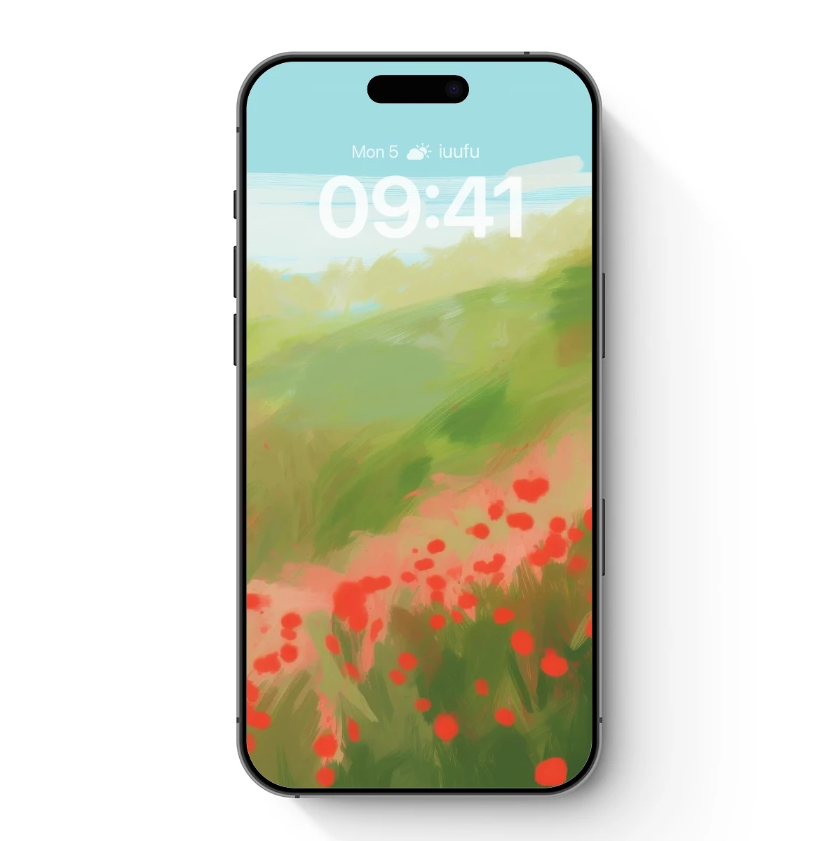 Blooming Poppy Fields: Impressionist Landscape
