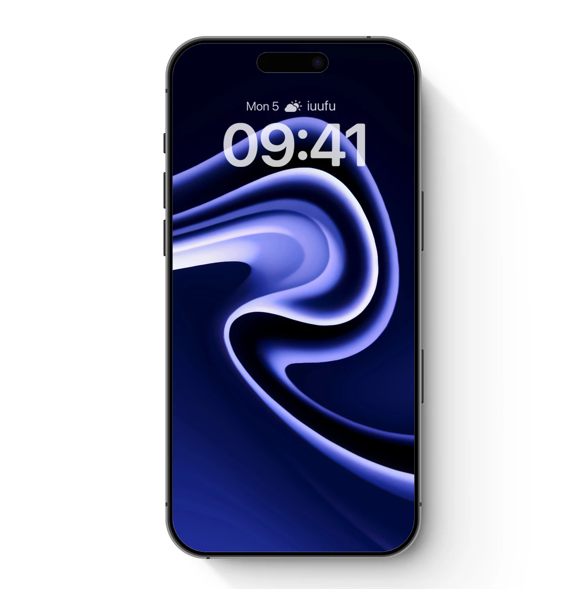 Ethereal Blue Whispers: Abstract Flow