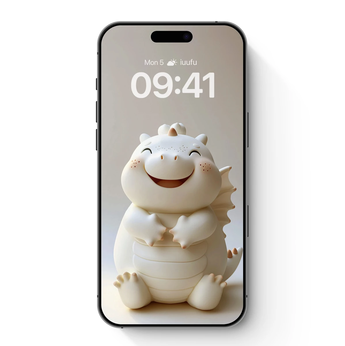 Chubby Dragon Delight: Whimsical Ceramic Sculpture