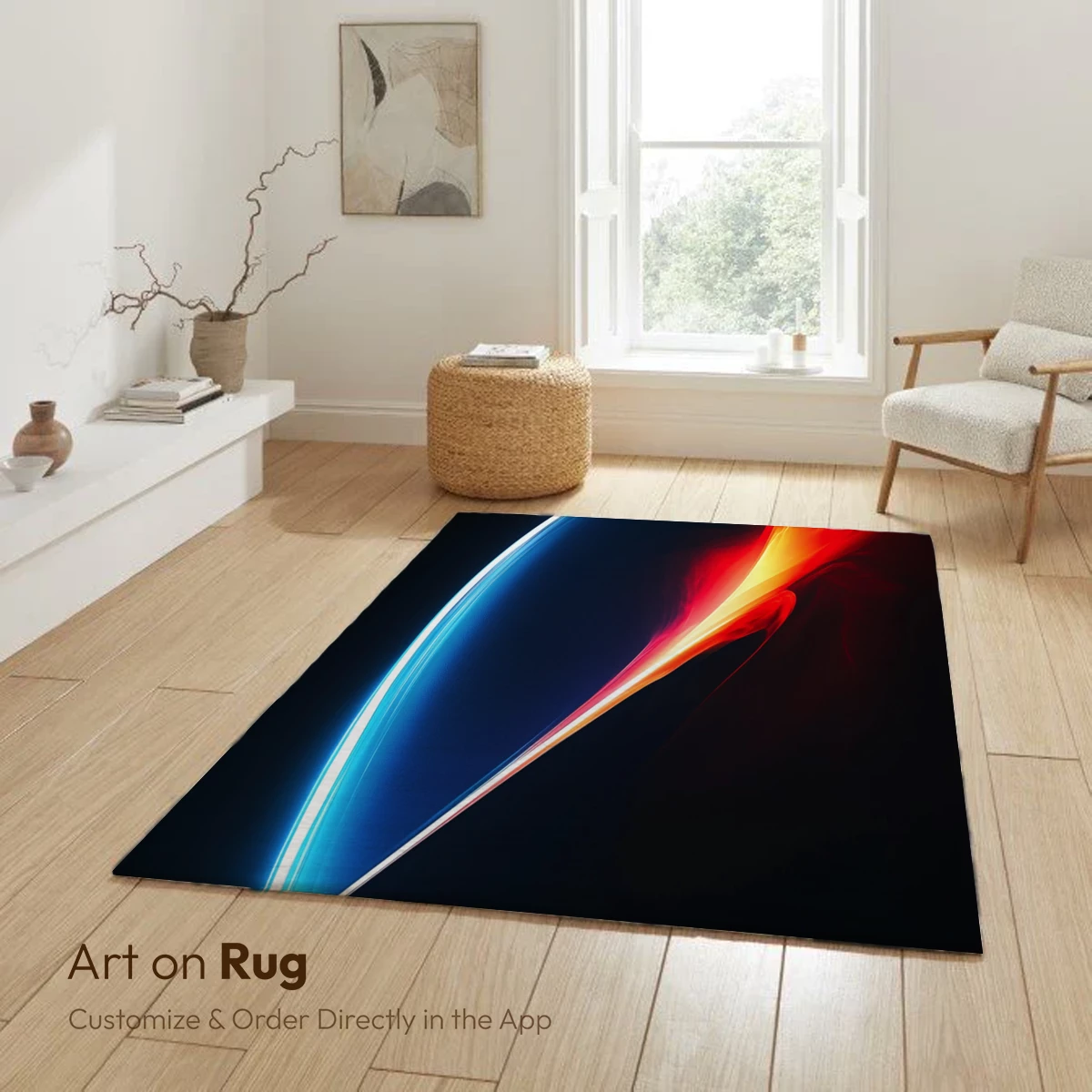 Eclipse of Flames: Abstract Fusion Art - Image 6