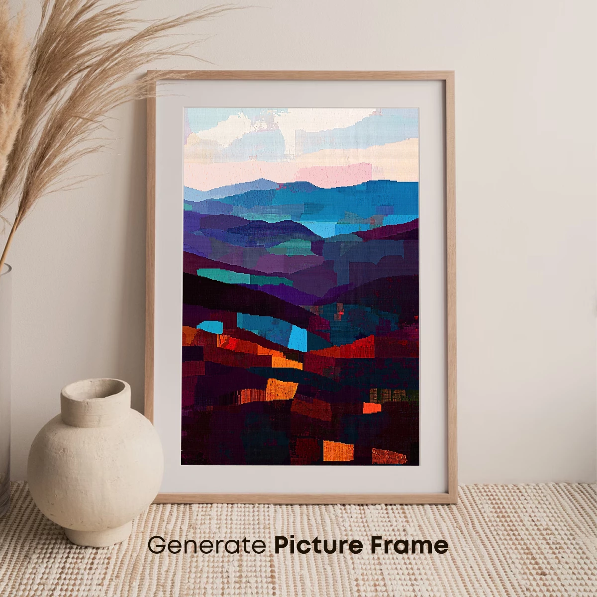 Abstract Twilight Peaks - Image 7