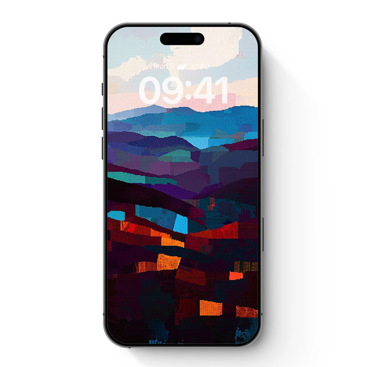 Abstract Twilight Peaks