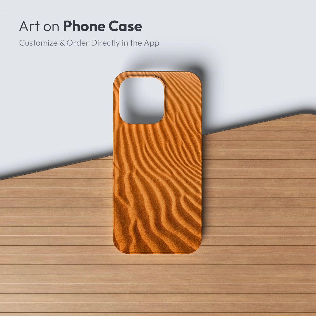 Desert Ripples: Golden Sand Waves - Image 2