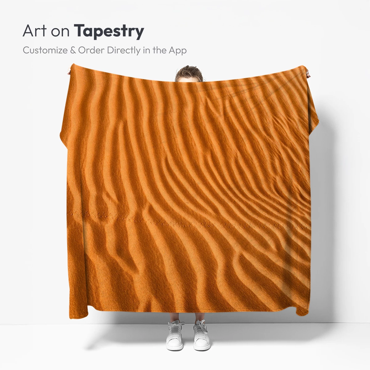 Desert Ripples: Golden Sand Waves - Image 4