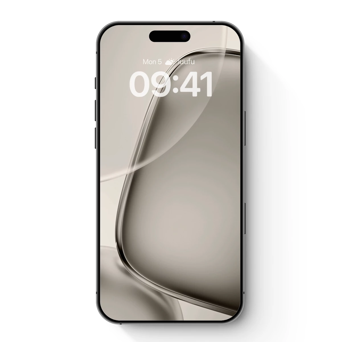 Elegant Silver Curve: A Study in Minimalist Flow