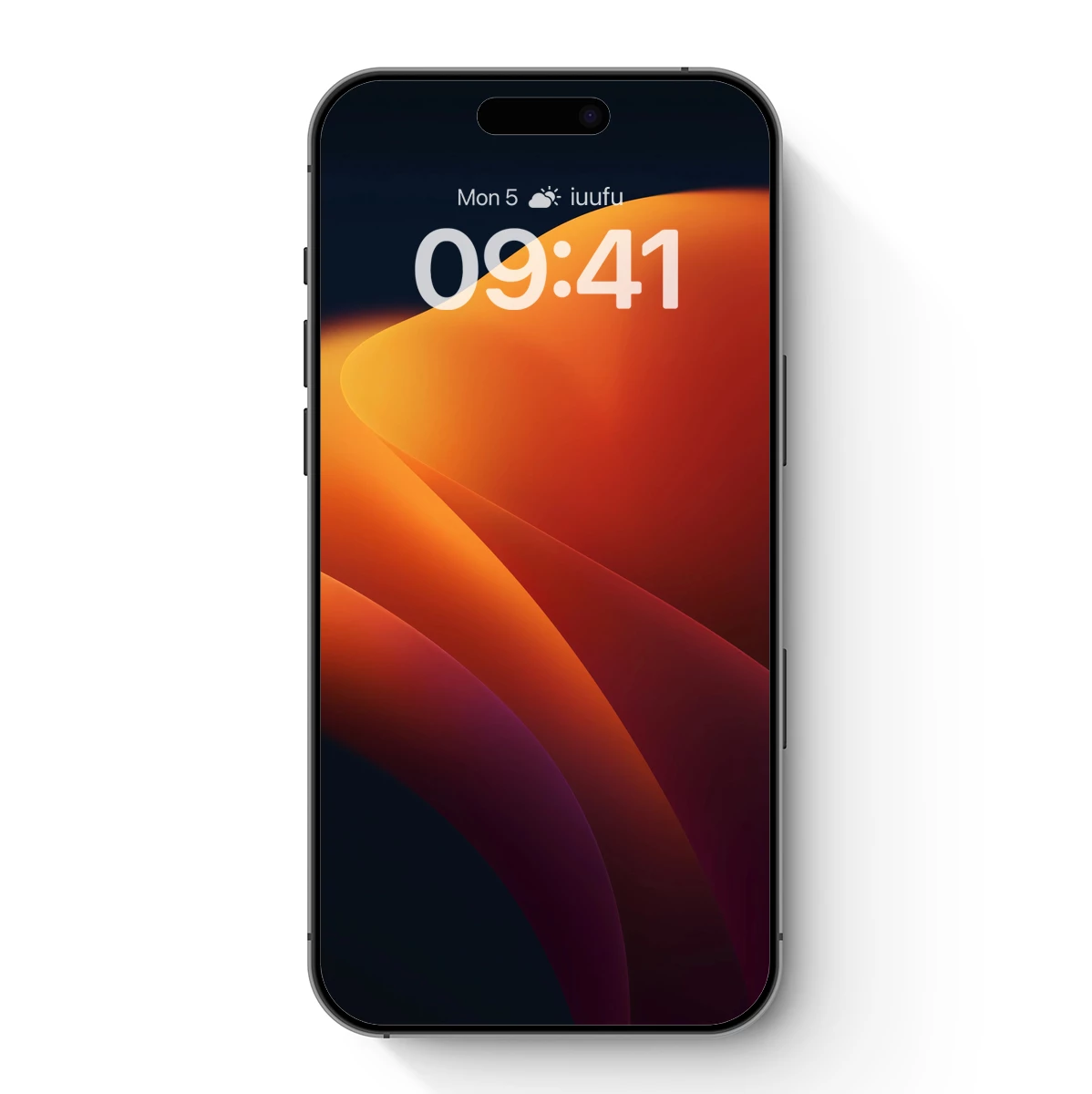 Fiery Abstract Waves