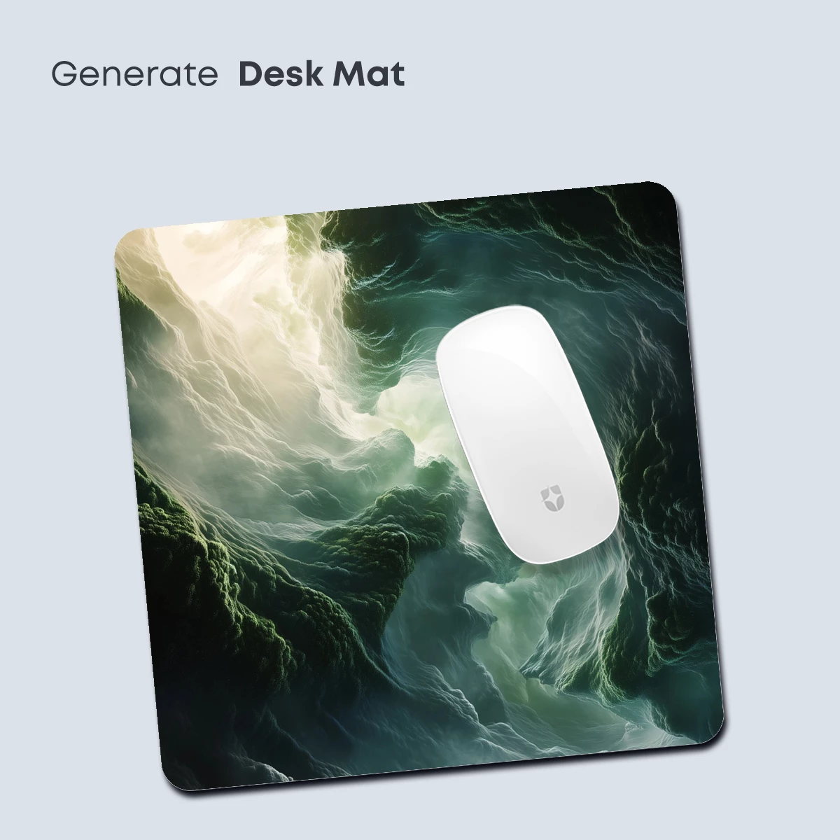 Mystic Cloud Vortex: Ethereal Whirlpool of Light and Shadow - Image 4