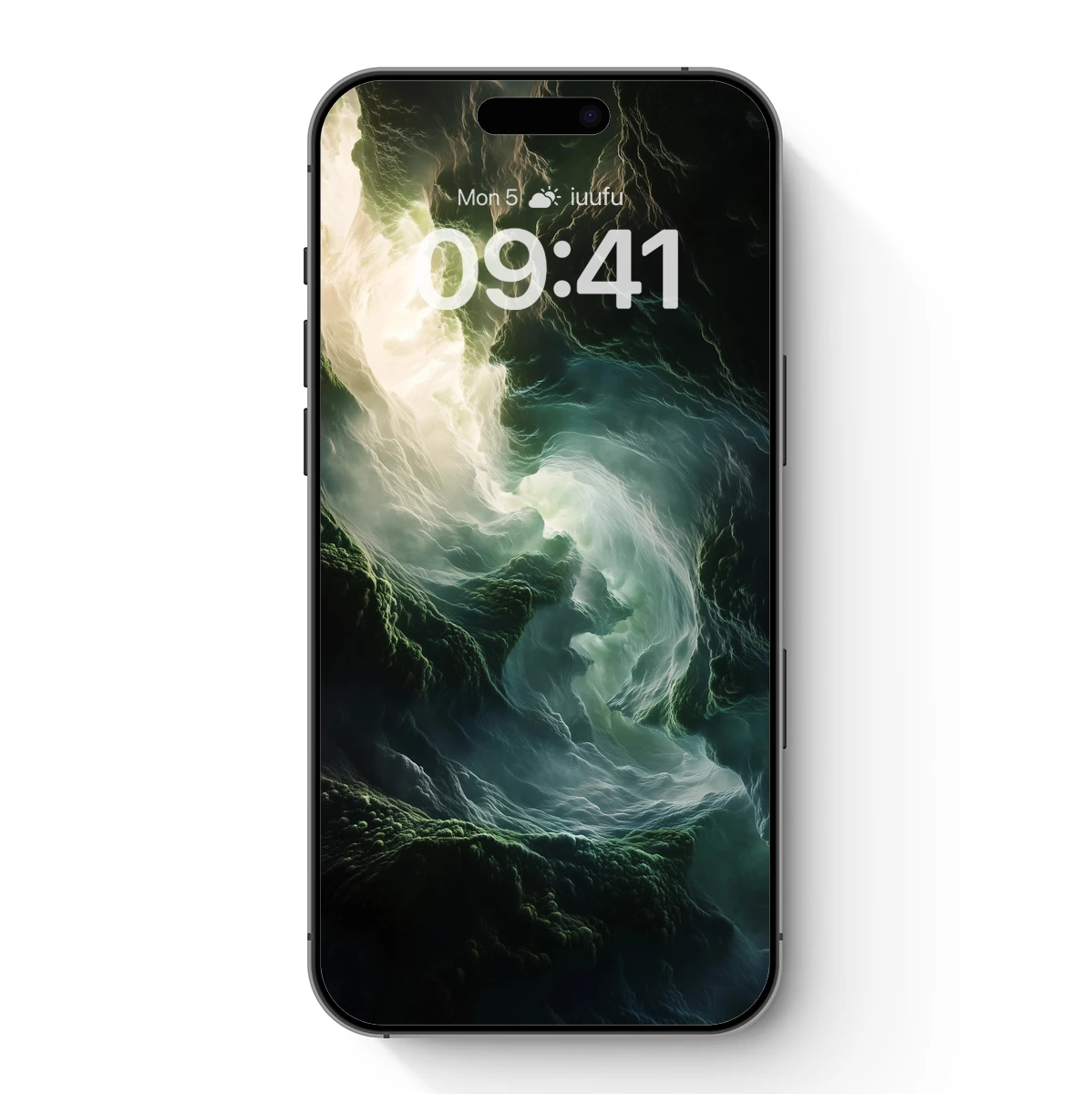 Mystic Cloud Vortex: Ethereal Whirlpool of Light and Shadow