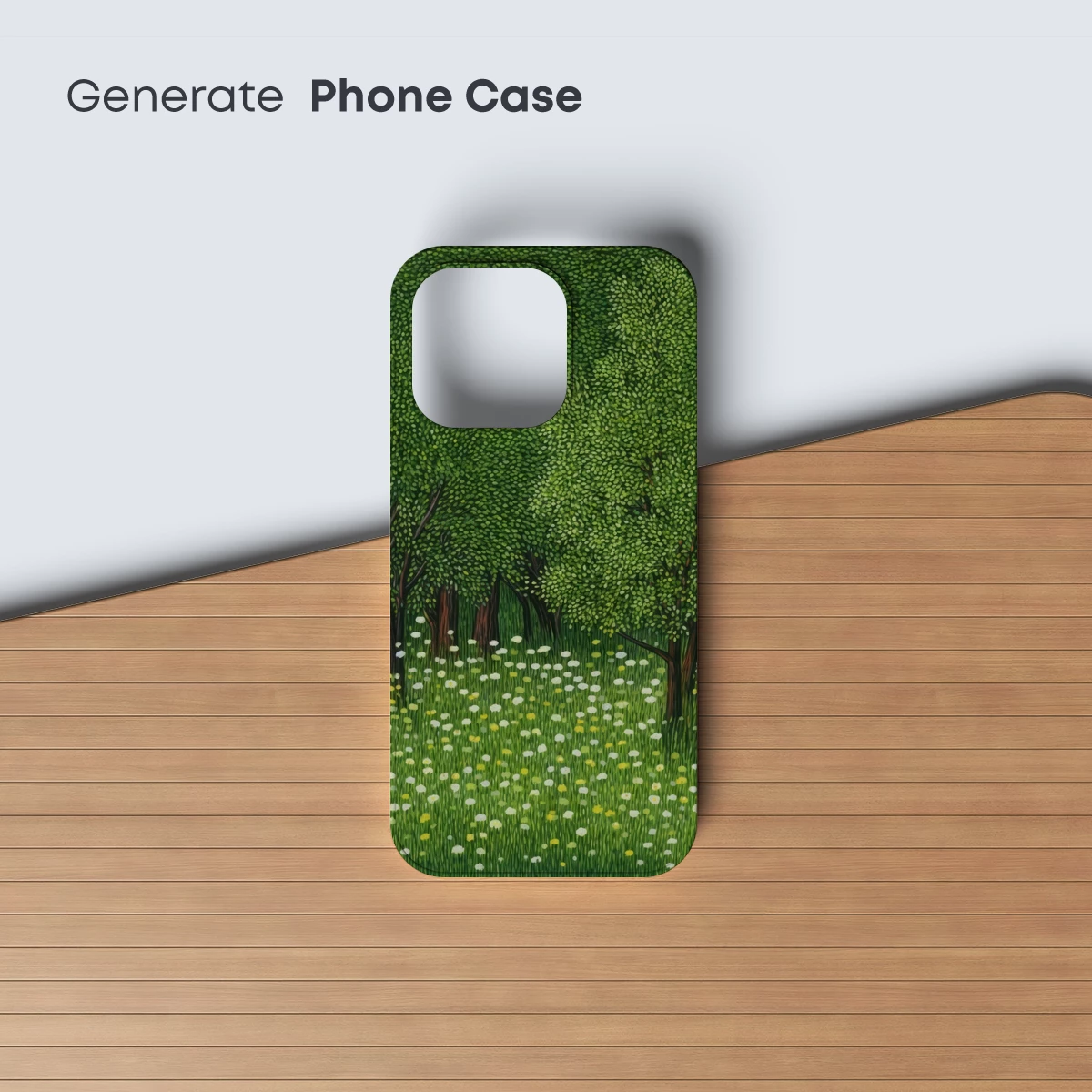 Dappled Grove: A Pointillist Forest Symphony - Image 3