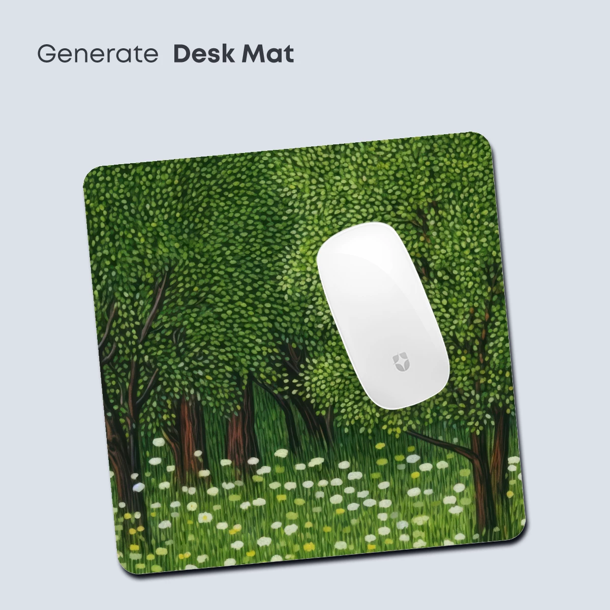 Dappled Grove: A Pointillist Forest Symphony - Image 4