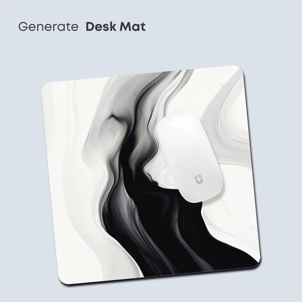 Elegant Black and White Flow: Abstract Ink Dynamics - Image 4