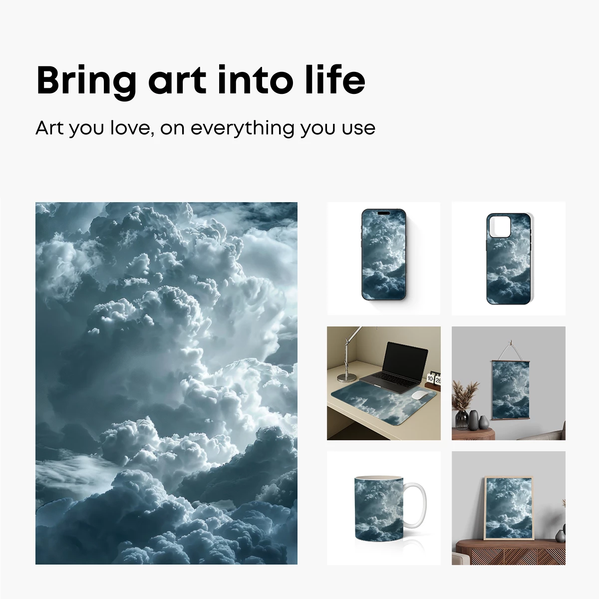 Cascading Clouds: A Celestial Symphony - Image 2