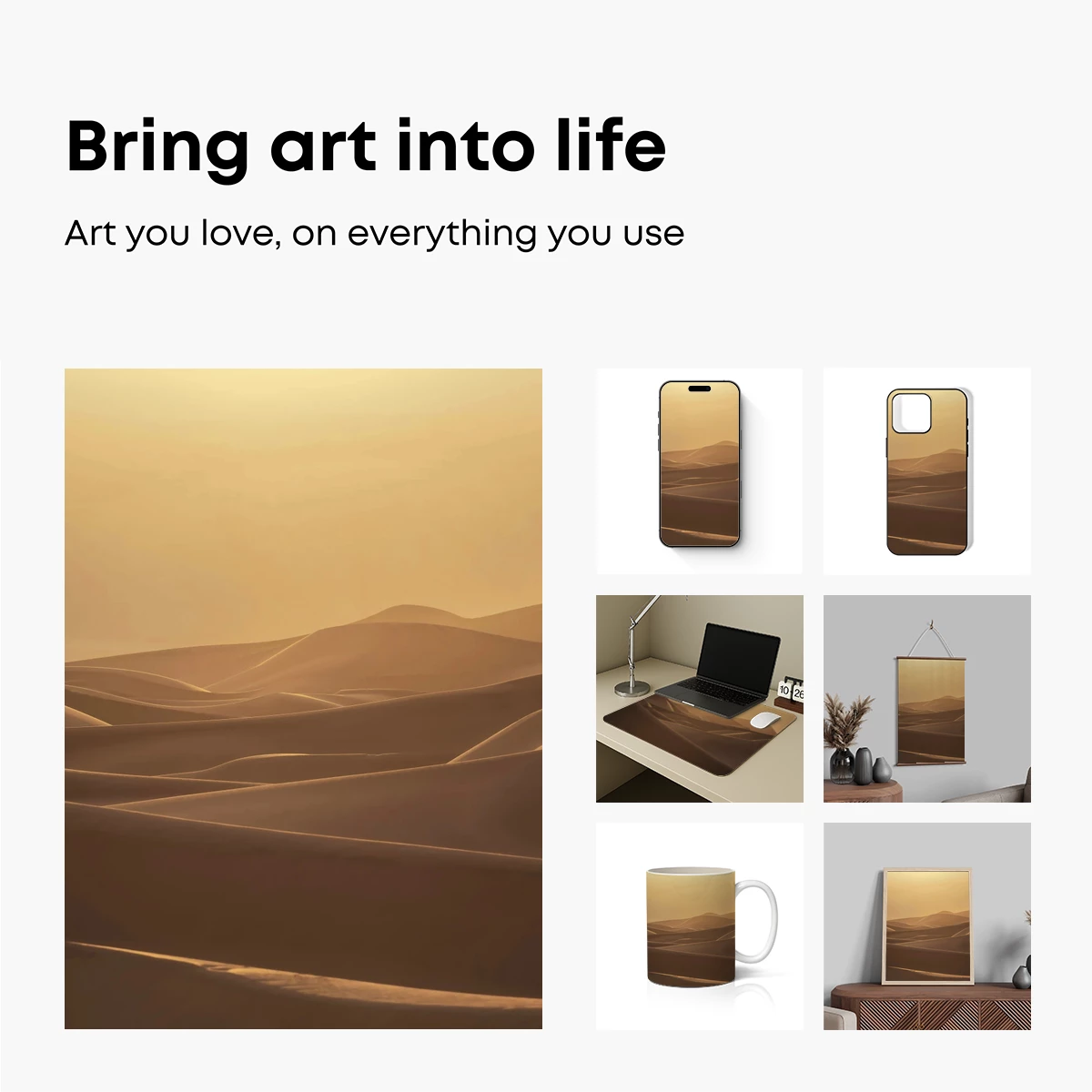 Golden Dunes at Sunset: A Desert Symphony - Image 2