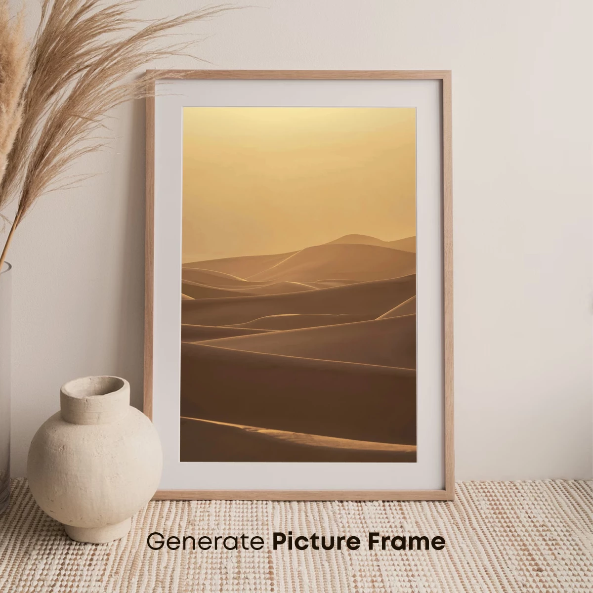 Golden Dunes at Sunset: A Desert Symphony - Image 7