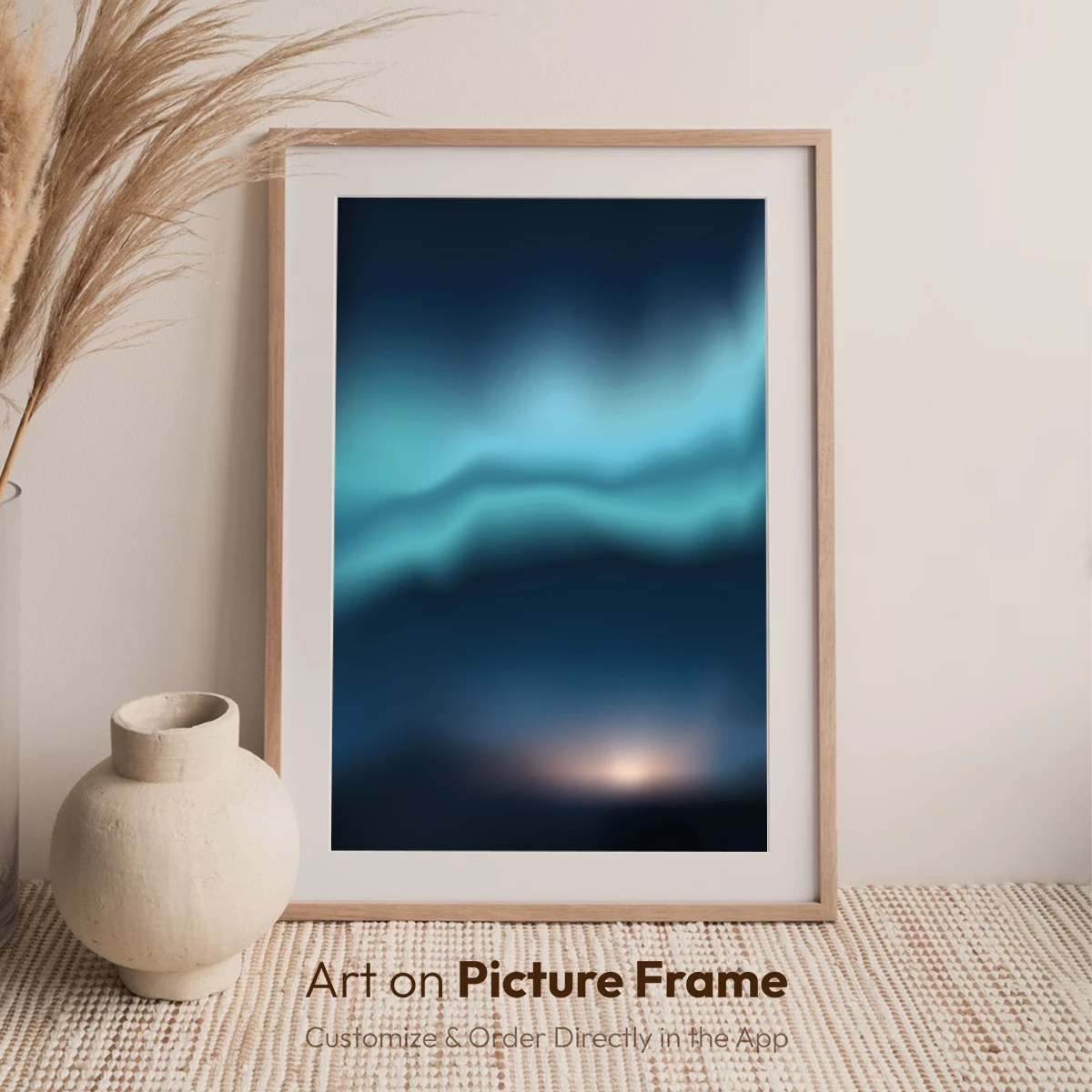 Aurora's Whisper: Ethereal Night Sky - Image 7