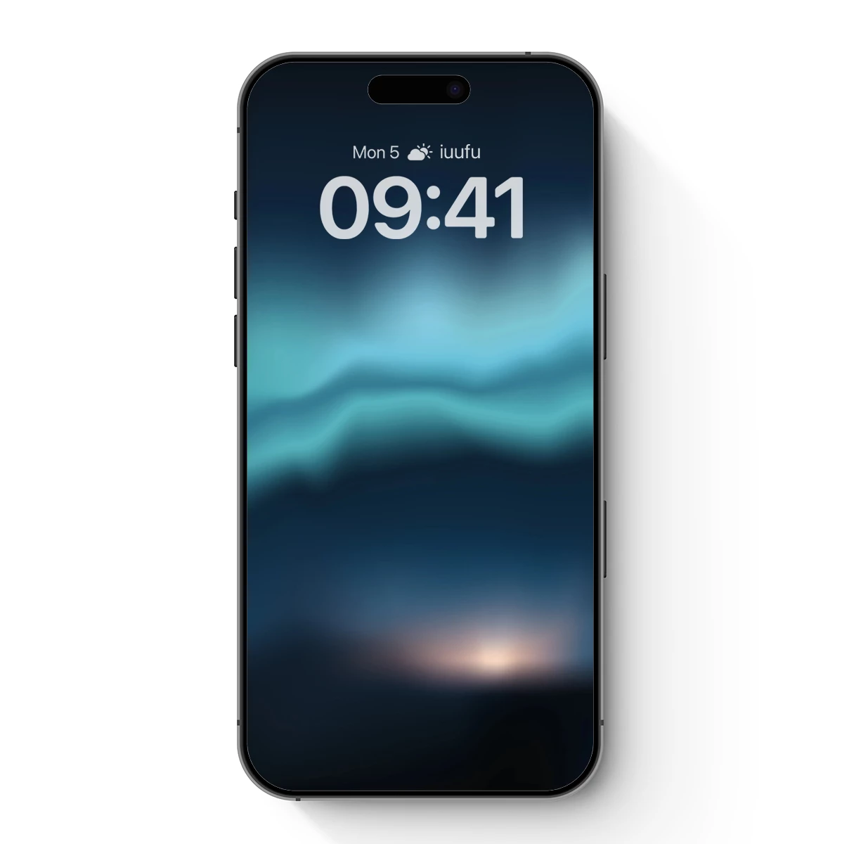 Aurora's Whisper: Ethereal Night Sky