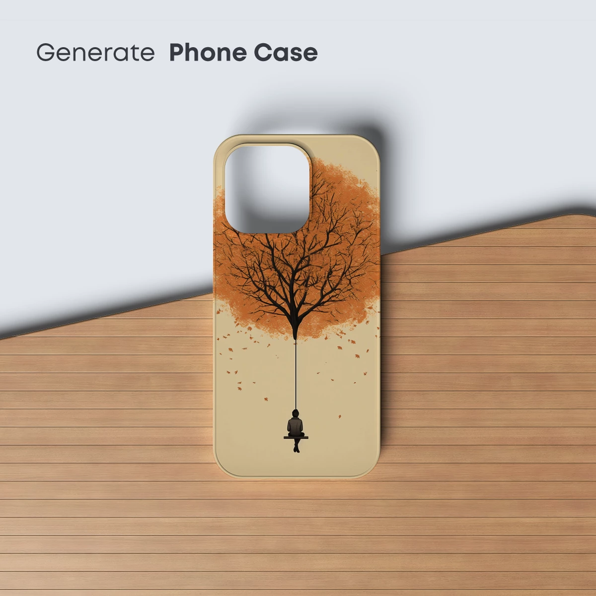 Autumn's Ascension: A Tree in the Sky - Image 3