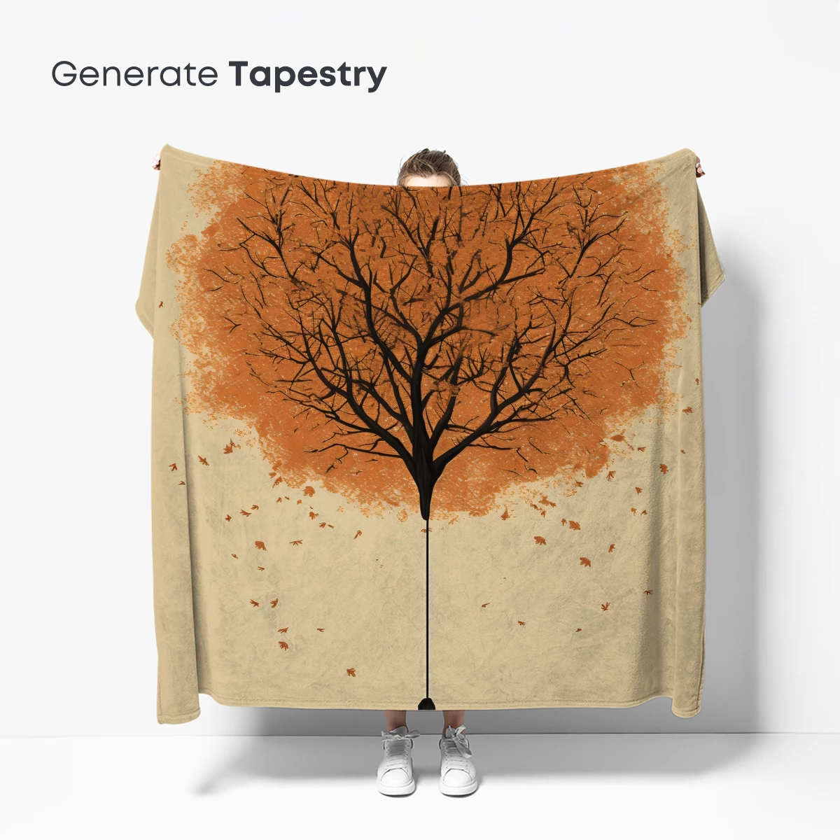 Autumn's Ascension: A Tree in the Sky - Image 5