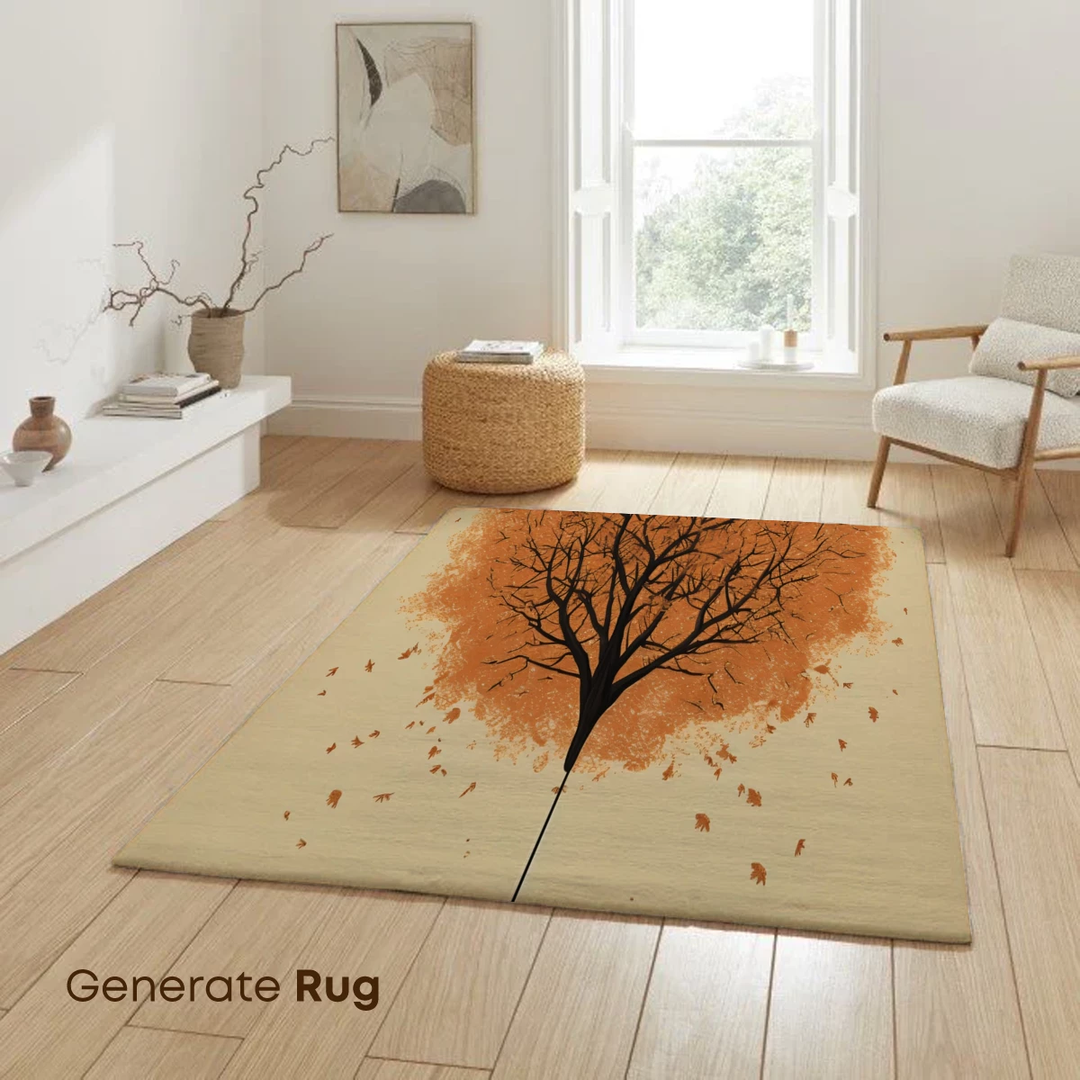 Autumn's Ascension: A Tree in the Sky - Image 6