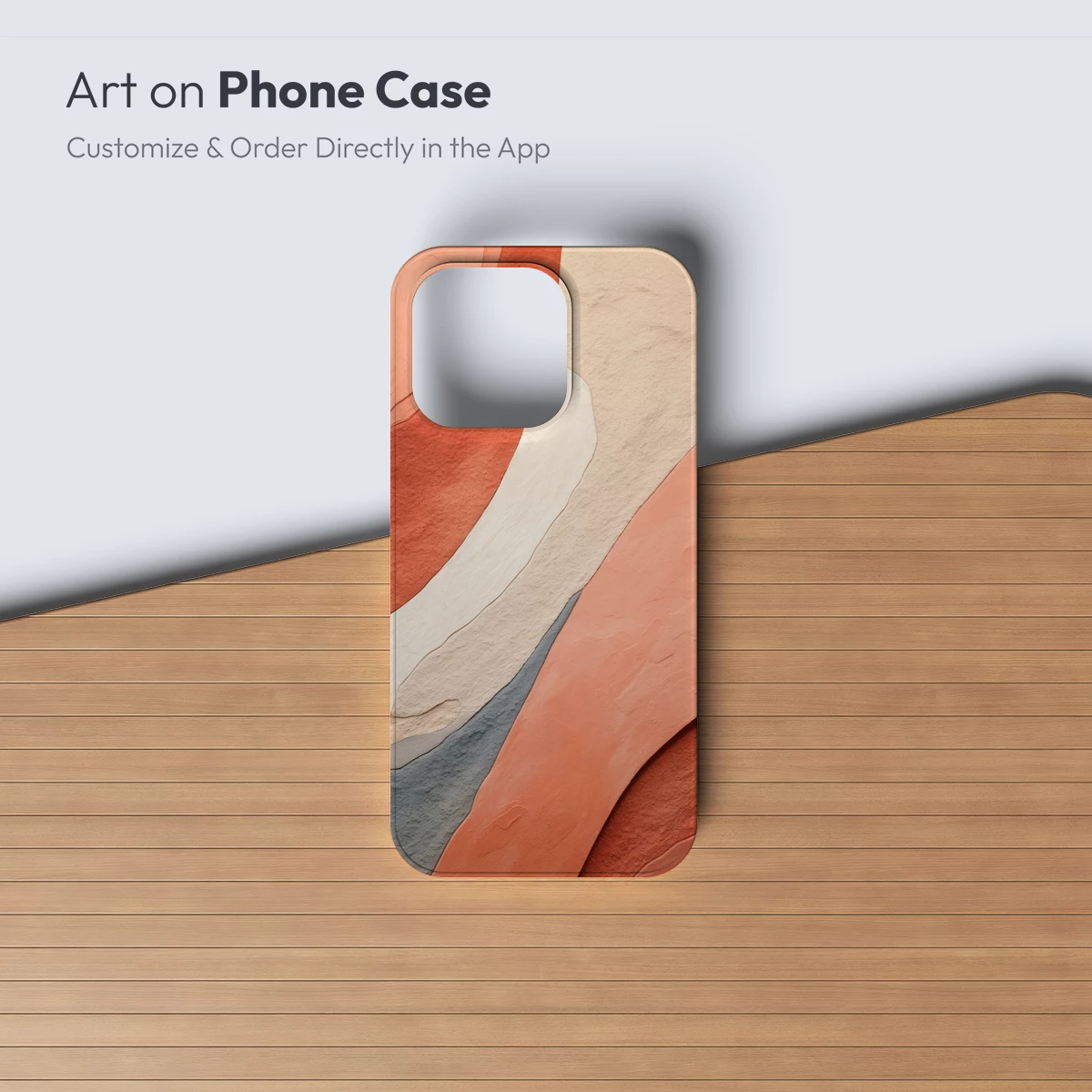 Abstract Terracotta Flow - Image 2