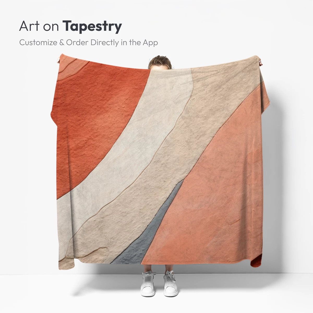 Abstract Terracotta Flow - Image 4