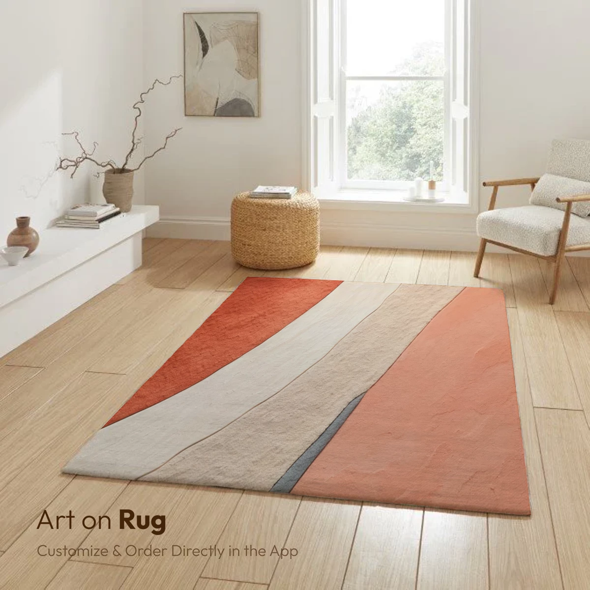 Abstract Terracotta Flow - Image 5