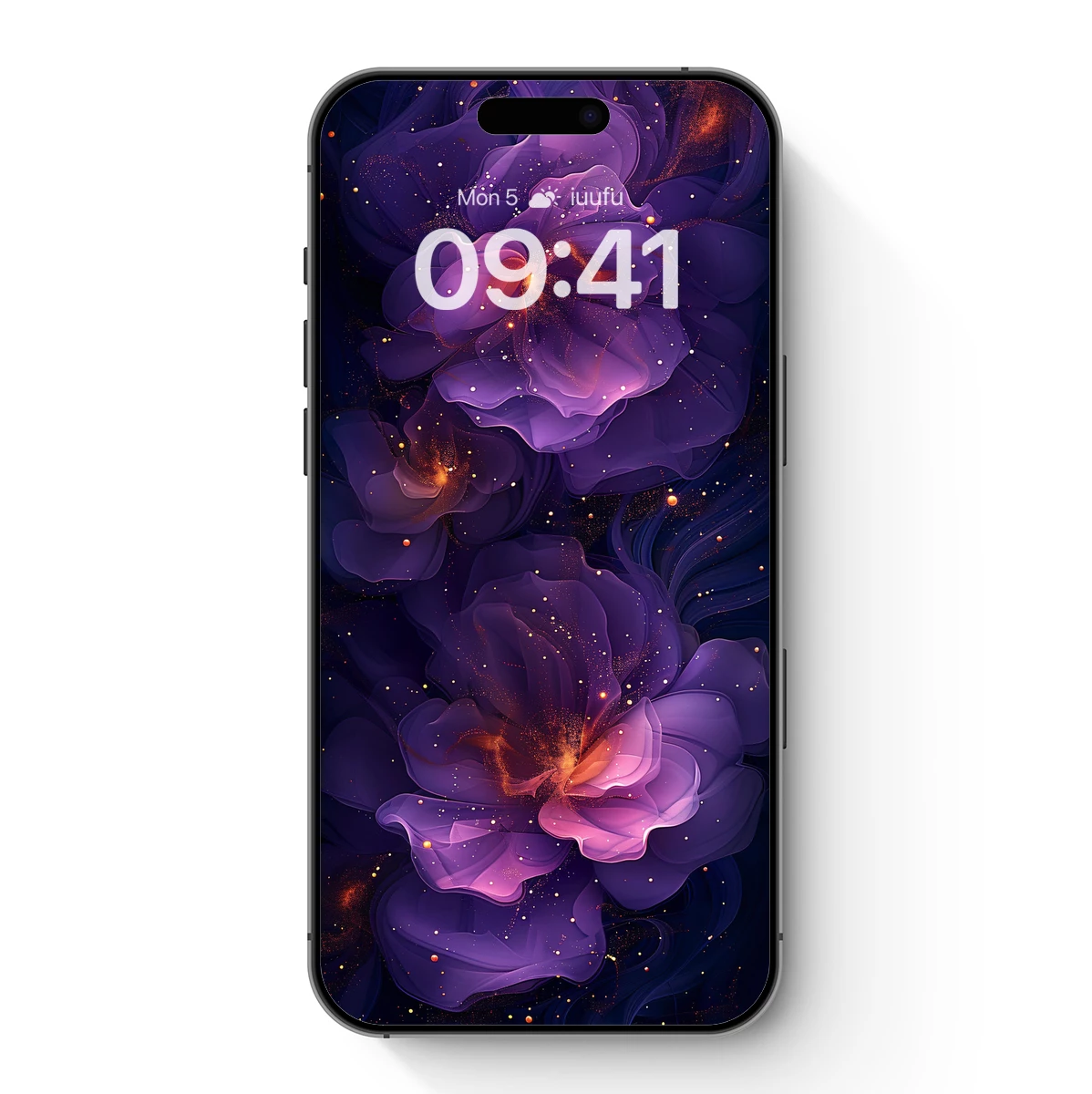 Ethereal Purple Blossoms: A Symphony of Light and Shadow