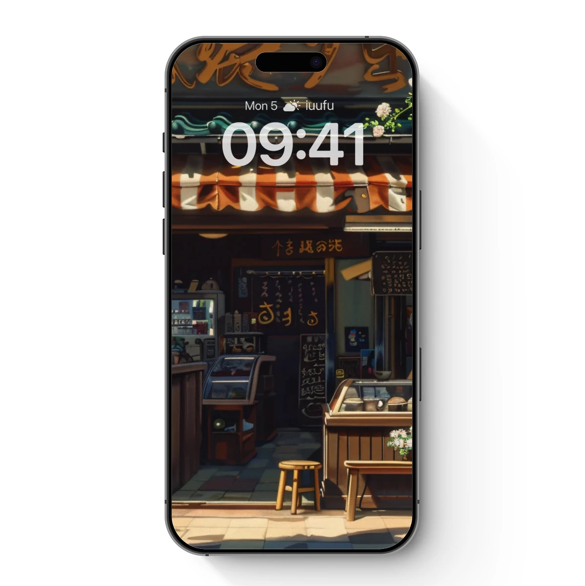 Charming Retro Cafe: A Nostalgic Japanese Street Scene Charming Retro Cafe: A Nostalgic Japanese Street Scene