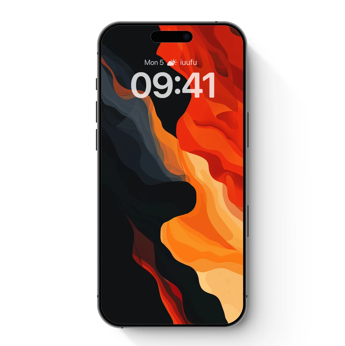 Fiery Abyss: Abstract Fusion of Light and Shadow