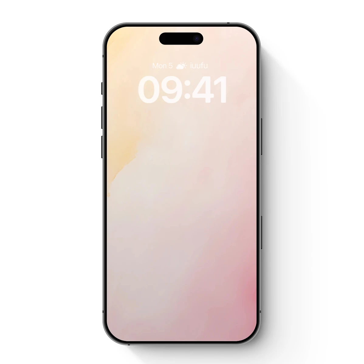 Abstract Dawn: Blush and Gold Fusion