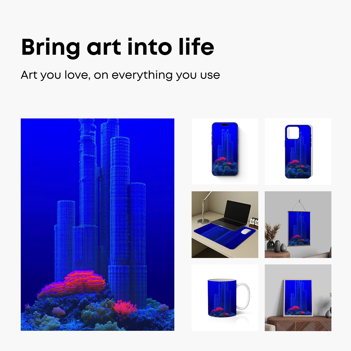 Coral Tower Odyssey: Underwater Urban Fantasy - Image 2