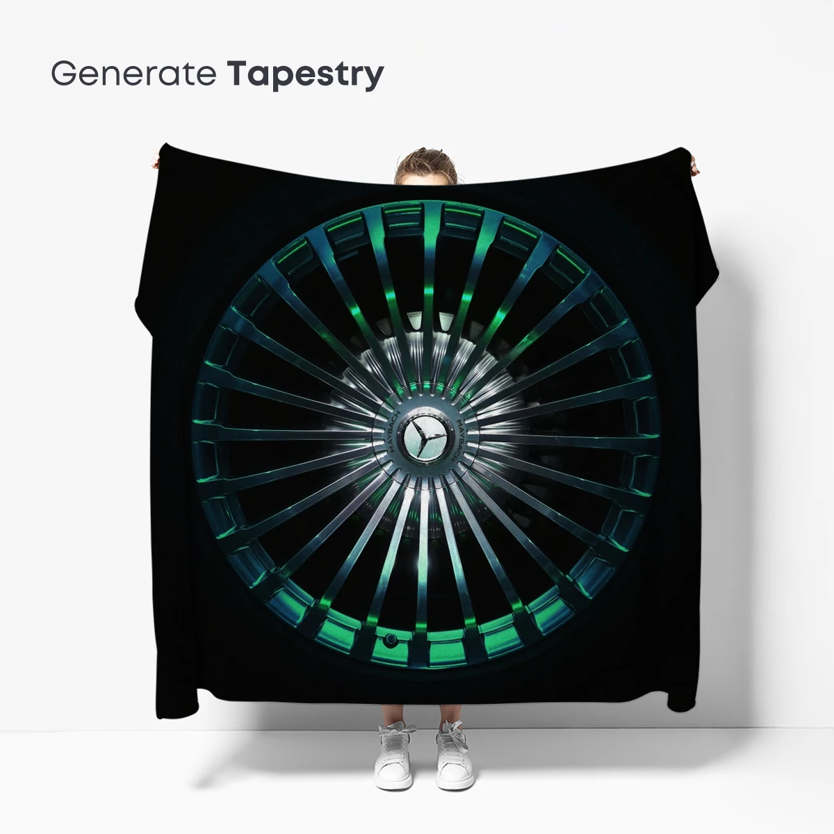 Luminous Wheel: Futuristic Radiance in Motion - Image 5