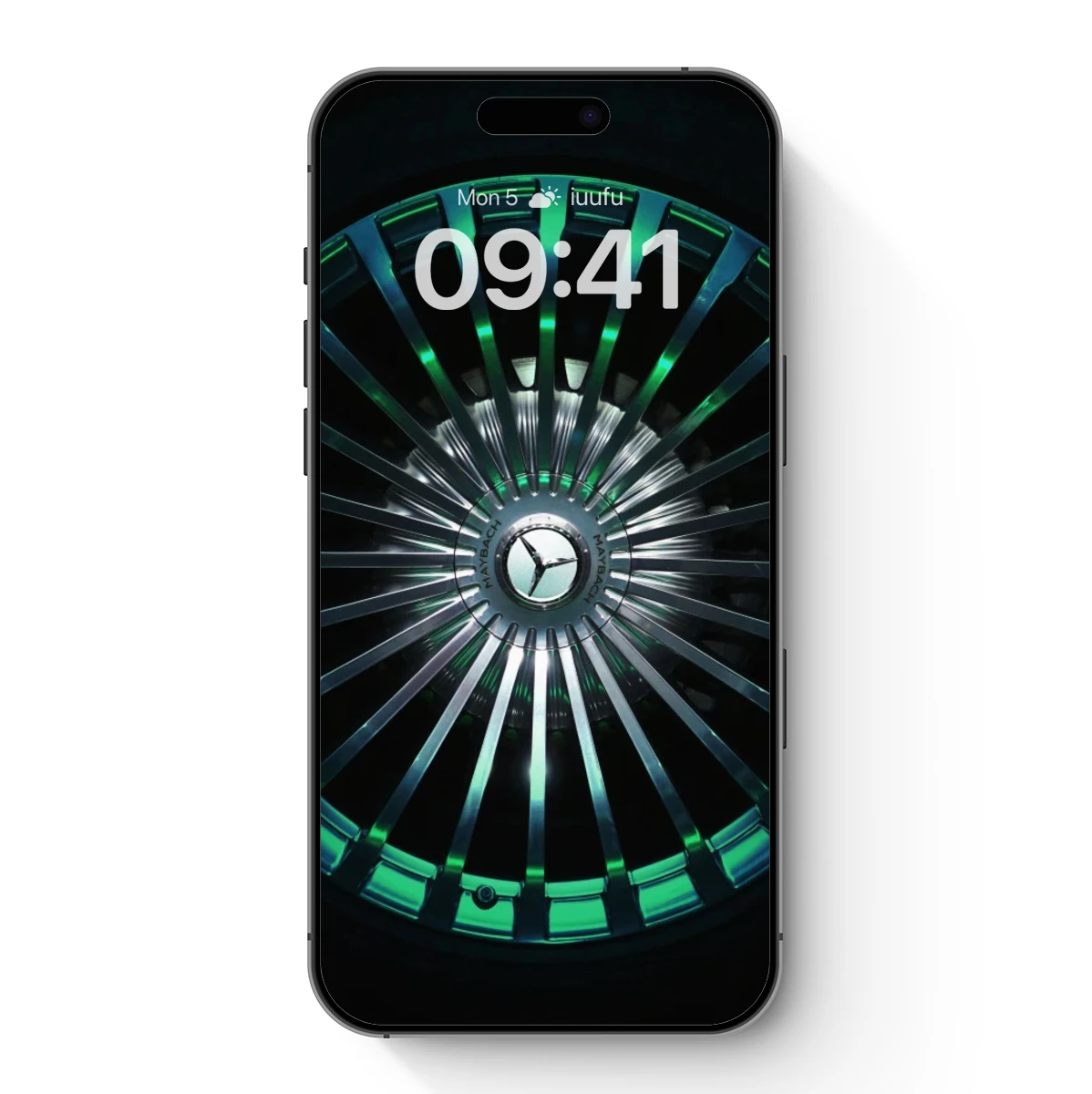 Luminous Wheel: Futuristic Radiance in Motion